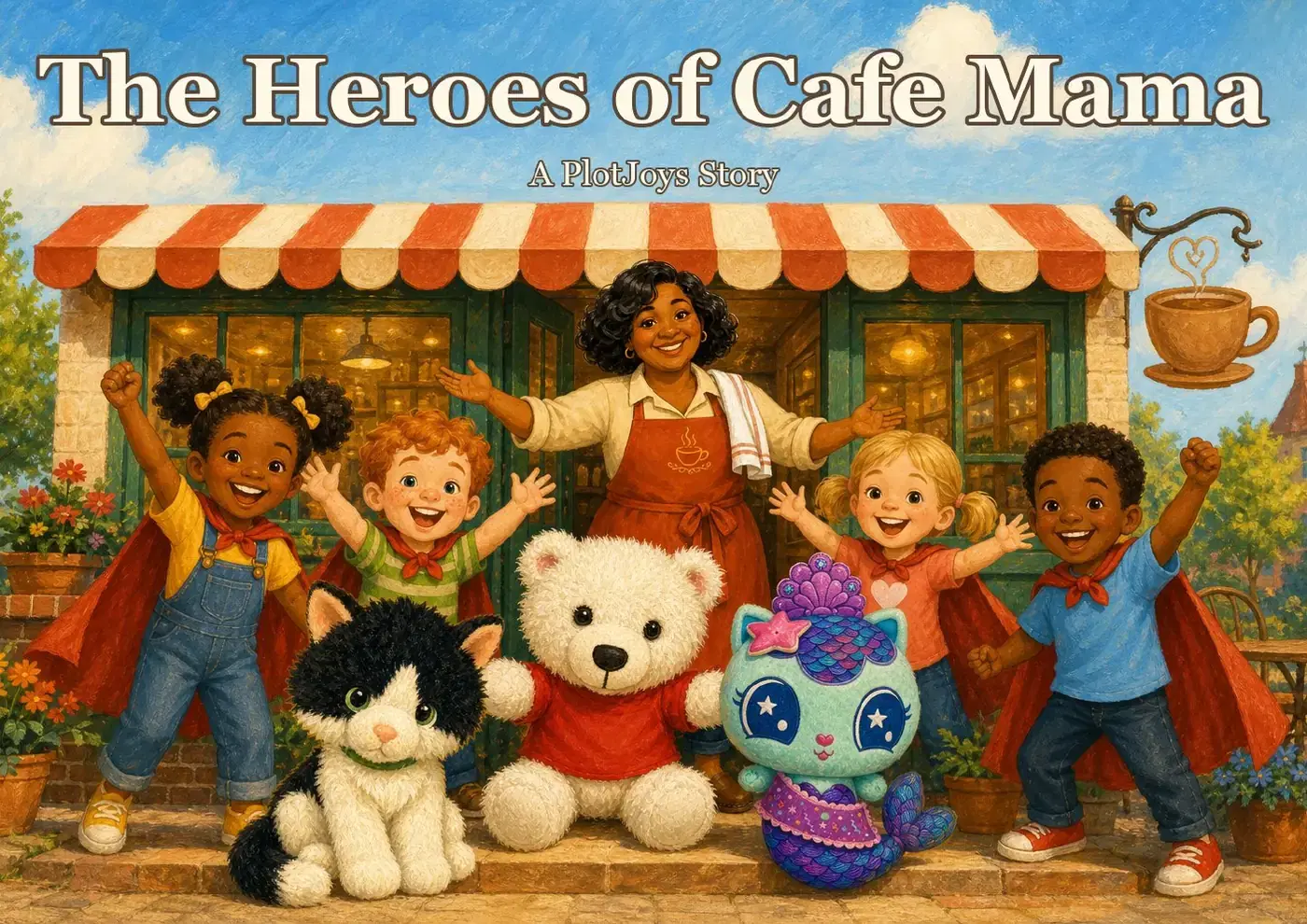 The Heroes of Cafe Mama — cover