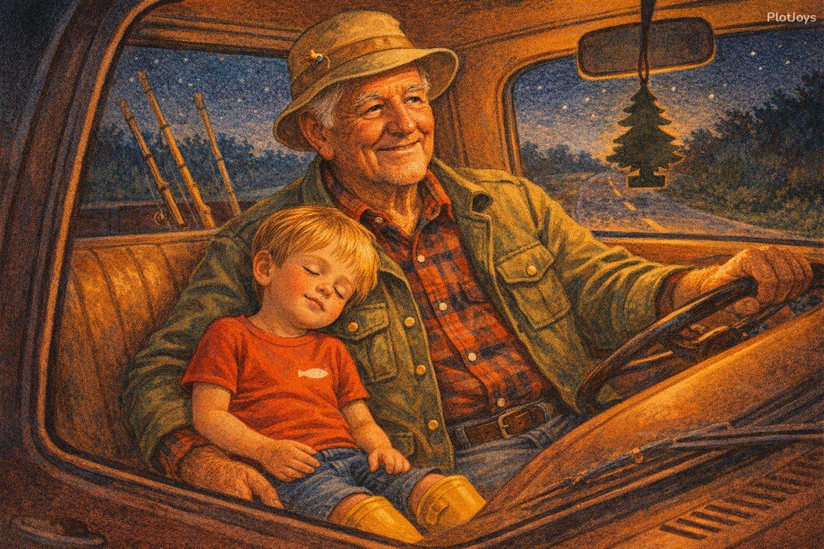 The truck rumbling home under the first stars, Liam whispering about next Saturday