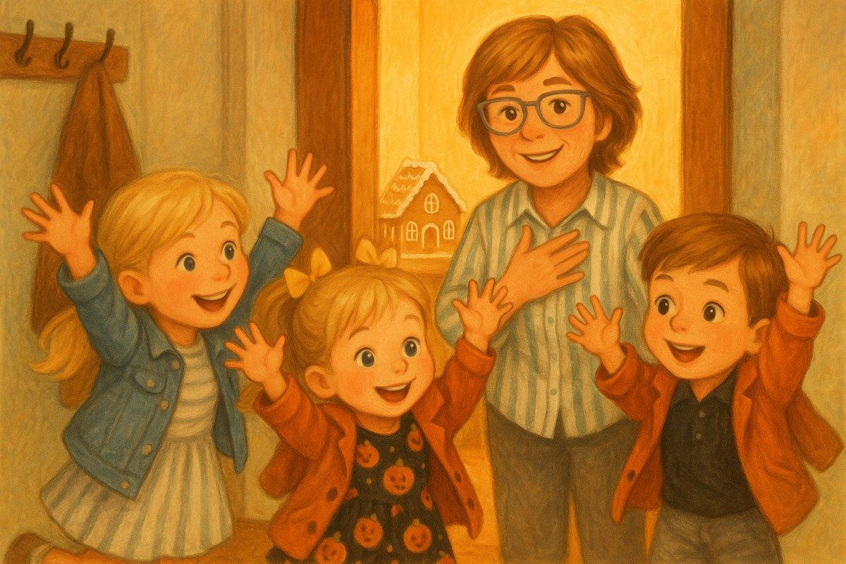 Three voices cheering about next year