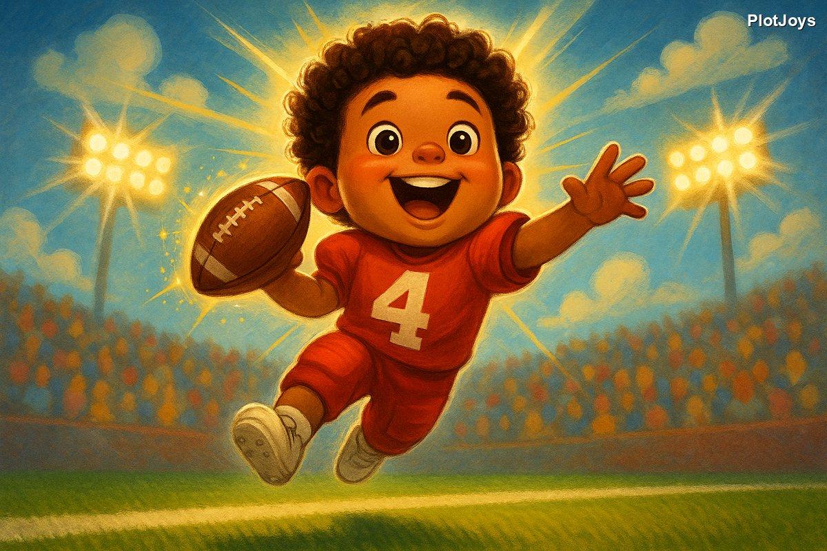 Max jumping really high in the air