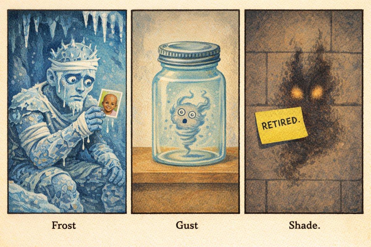 Villains crossing Maya's name off as DO NOT FIGHT