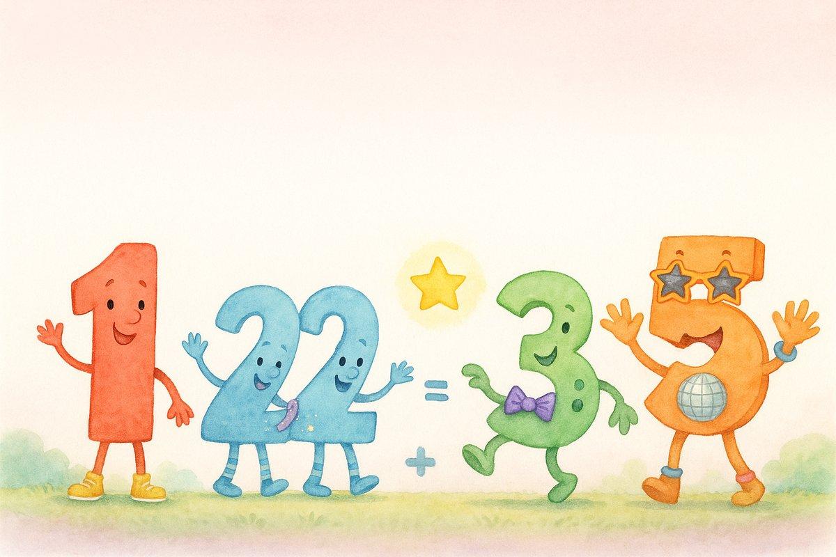 Mia's Number Friends — back cover